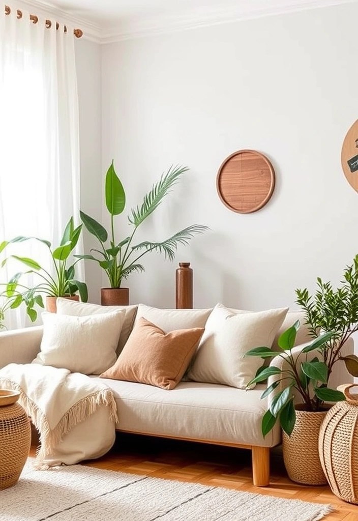 10 Stunning Sofa Cushion Ideas That Will Transform Your Living Room Instantly! - 8. Eco-Friendly Options