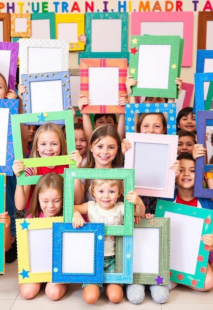 14 Fun Carnival Craft Ideas for Kids That Will Make Your Party Unforgettable! - 14. DIY Carnival Photo Frames