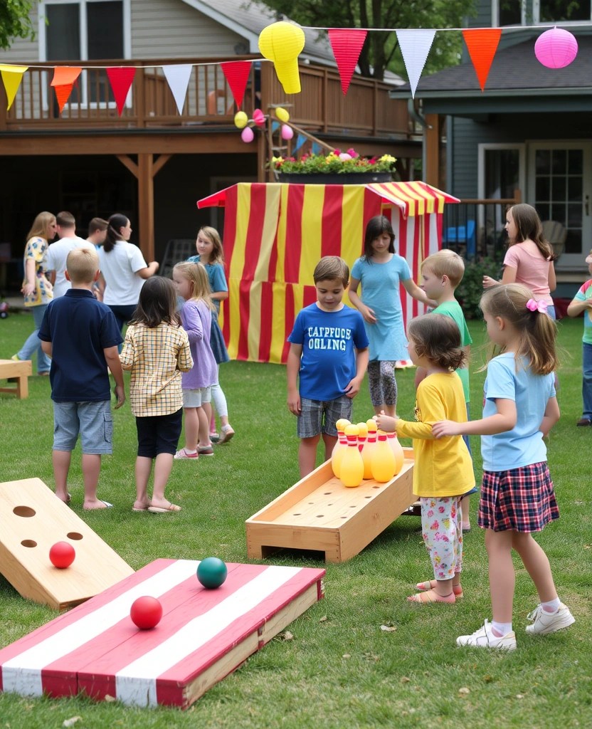 14 Fun Carnival Craft Ideas for Kids That Will Make Your Party Unforgettable! - 9. DIY Carnival Games