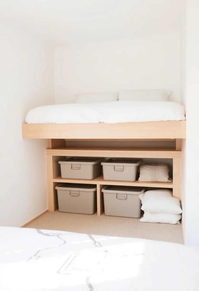 14 Minimalist Living Hacks That'll Declutter Your Home & Mind in a Weekend! - 11. Make Use of Under-Bed Storage