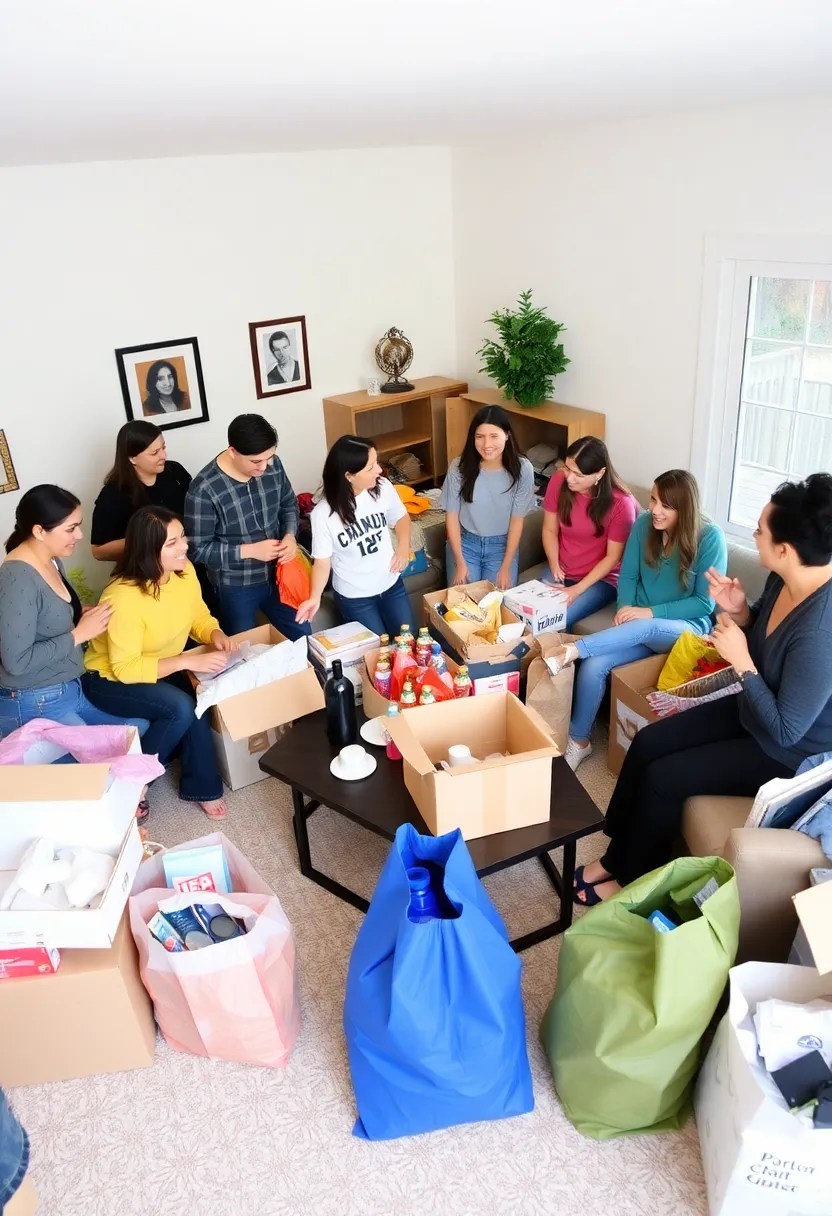 14 Minimalist Living Hacks That'll Declutter Your Home & Mind in a Weekend! - 12. Host a Declutter Party