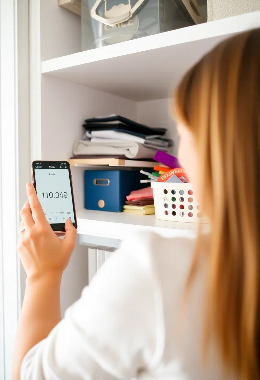 14 Minimalist Living Hacks That'll Declutter Your Home & Mind in a Weekend! - 13. Set a Timer for Quick Decluttering