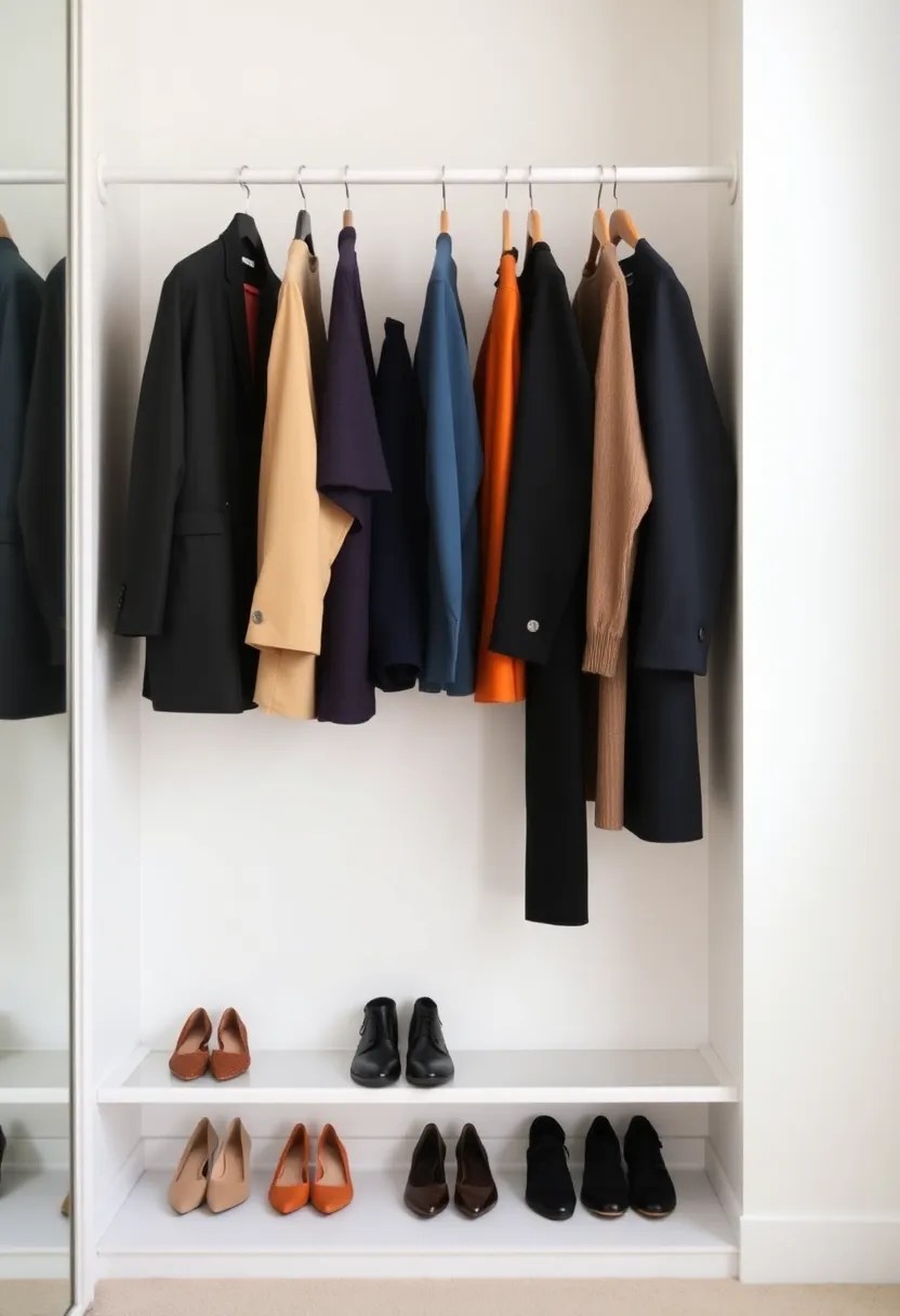 14 Minimalist Living Hacks That'll Declutter Your Home & Mind in a Weekend! - 2. Create a Capsule Wardrobe