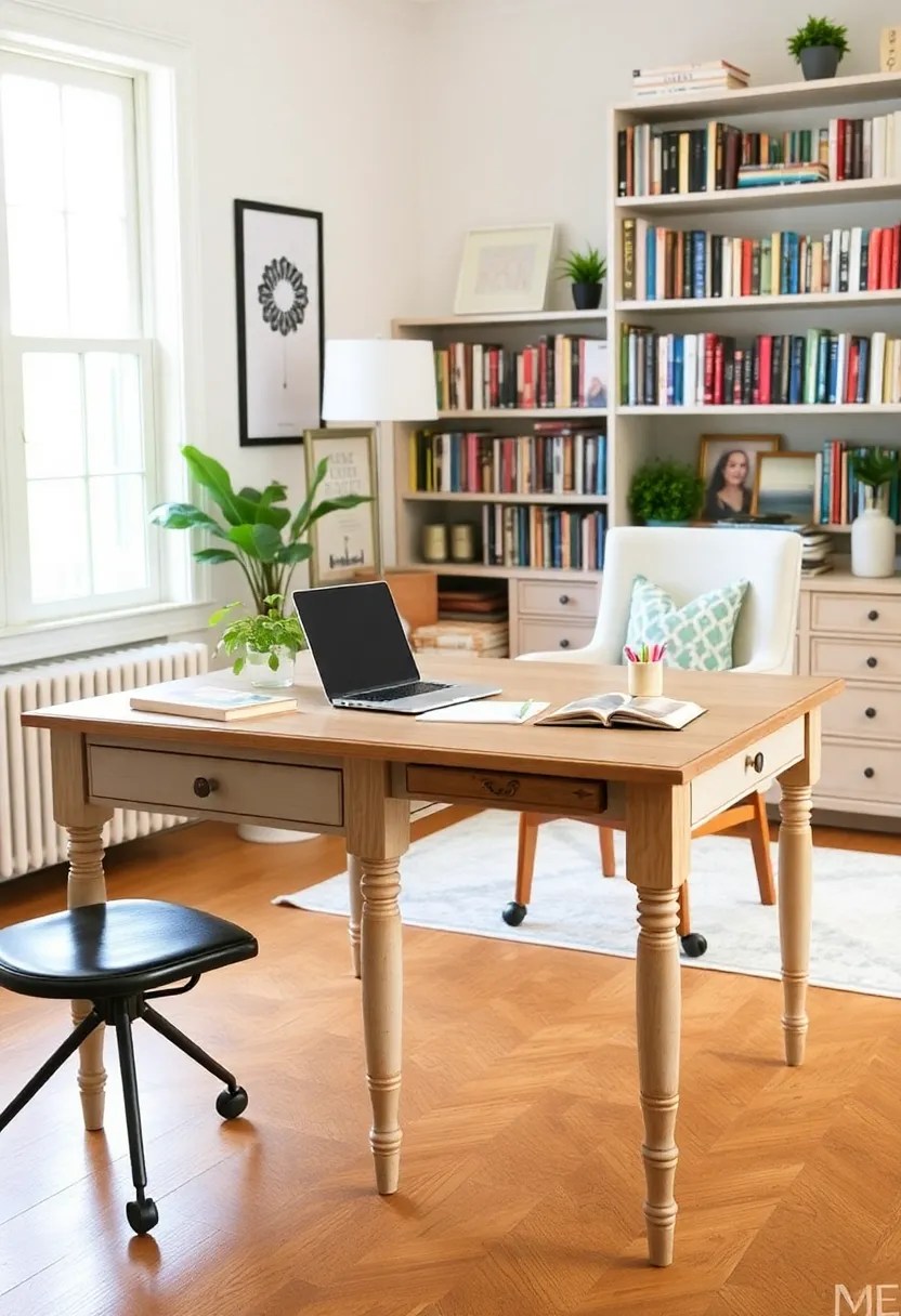 15 Incredible Upcycled Furniture Ideas That Will Make You Rethink Your Trash! - 12. Upcycled Table into Desk