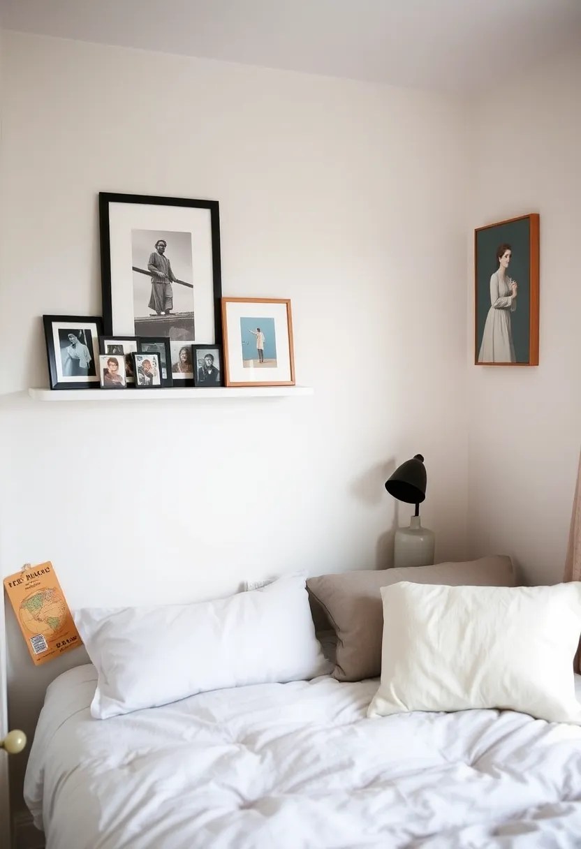 15 Minimal and Aesthetic Designs to Maximize Space in Tiny Bedrooms - 15. Personal Touches to Make It Yours