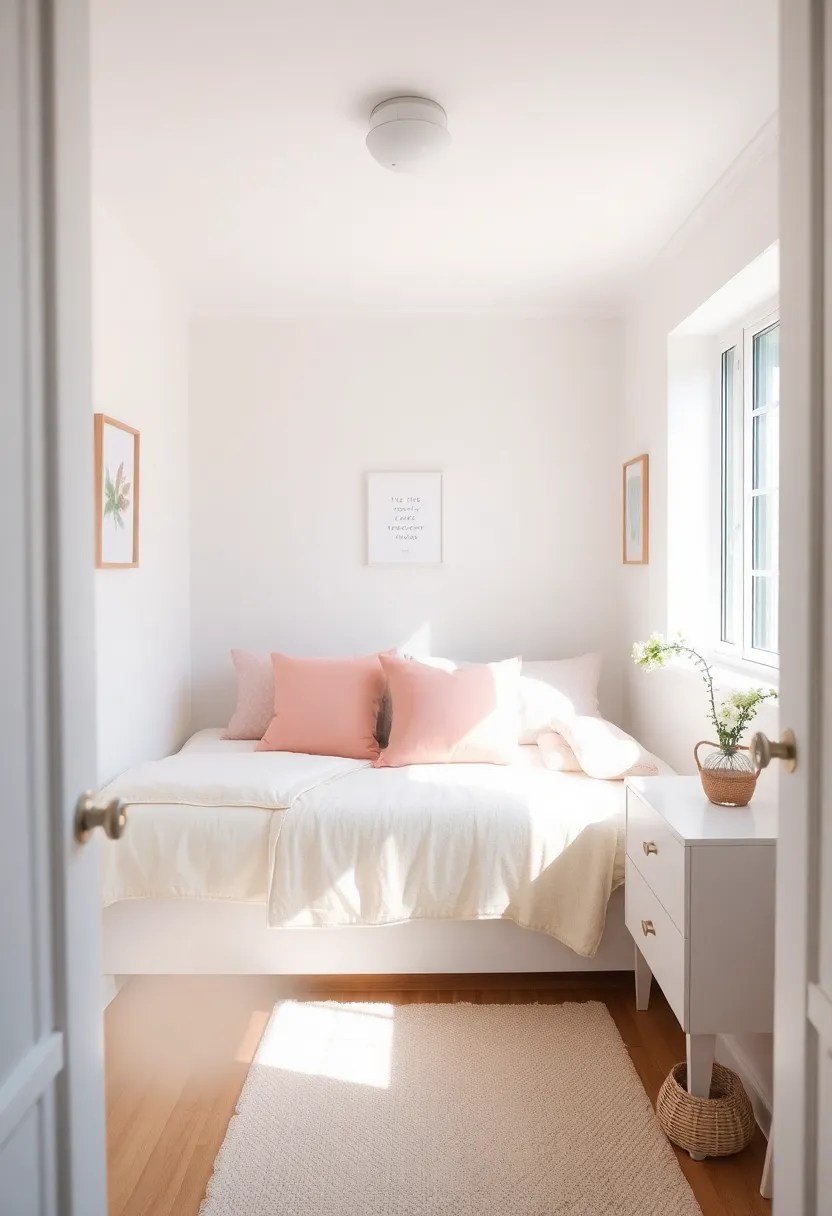 15 Minimal and Aesthetic Designs to Maximize Space in Tiny Bedrooms - 8. Color Schemes to Enhance Space