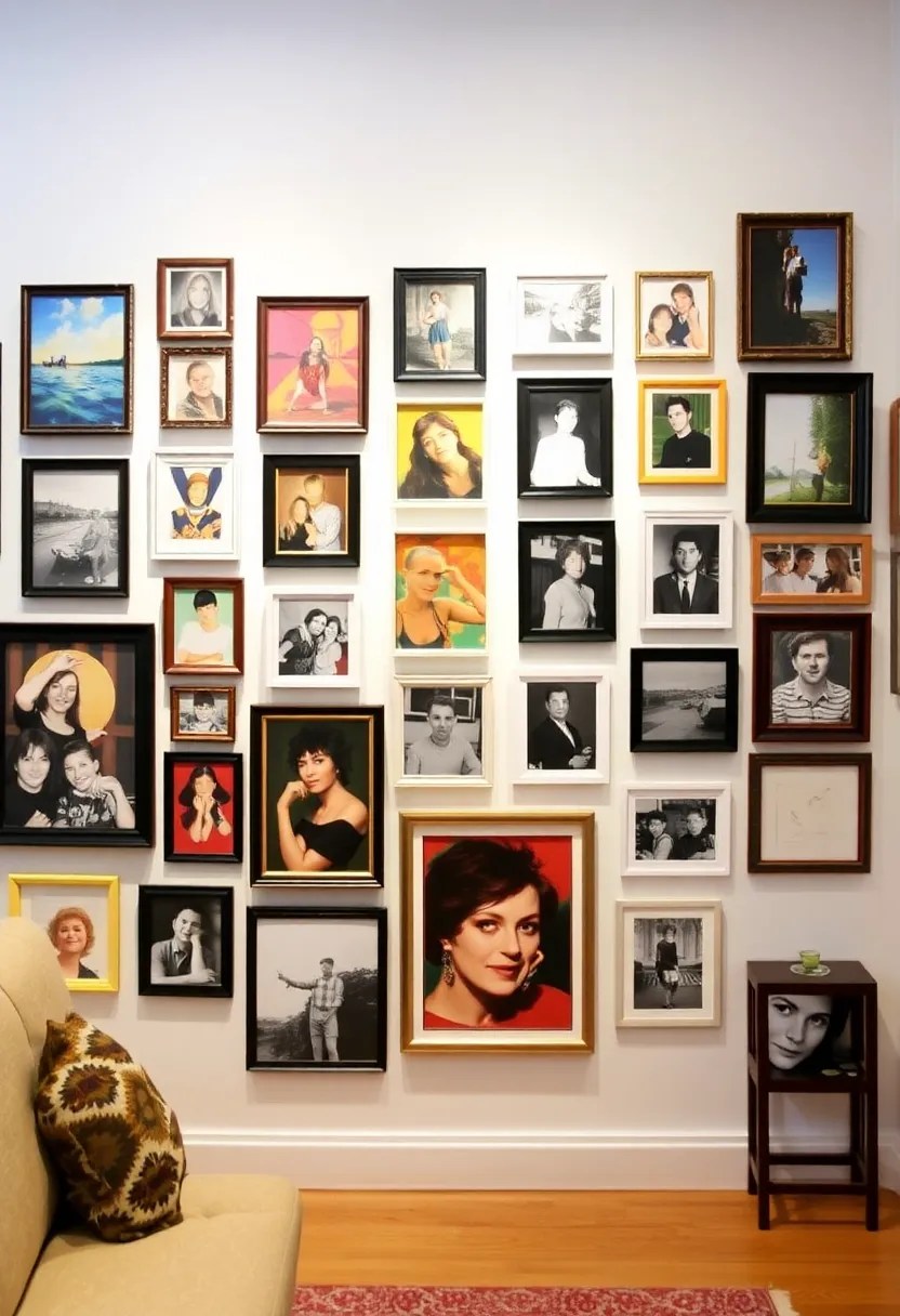 20 Affordable Home Improvement Ideas That Will Leave You Inspired to DIY! - 3. Create a Gallery Wall with Personal Touches