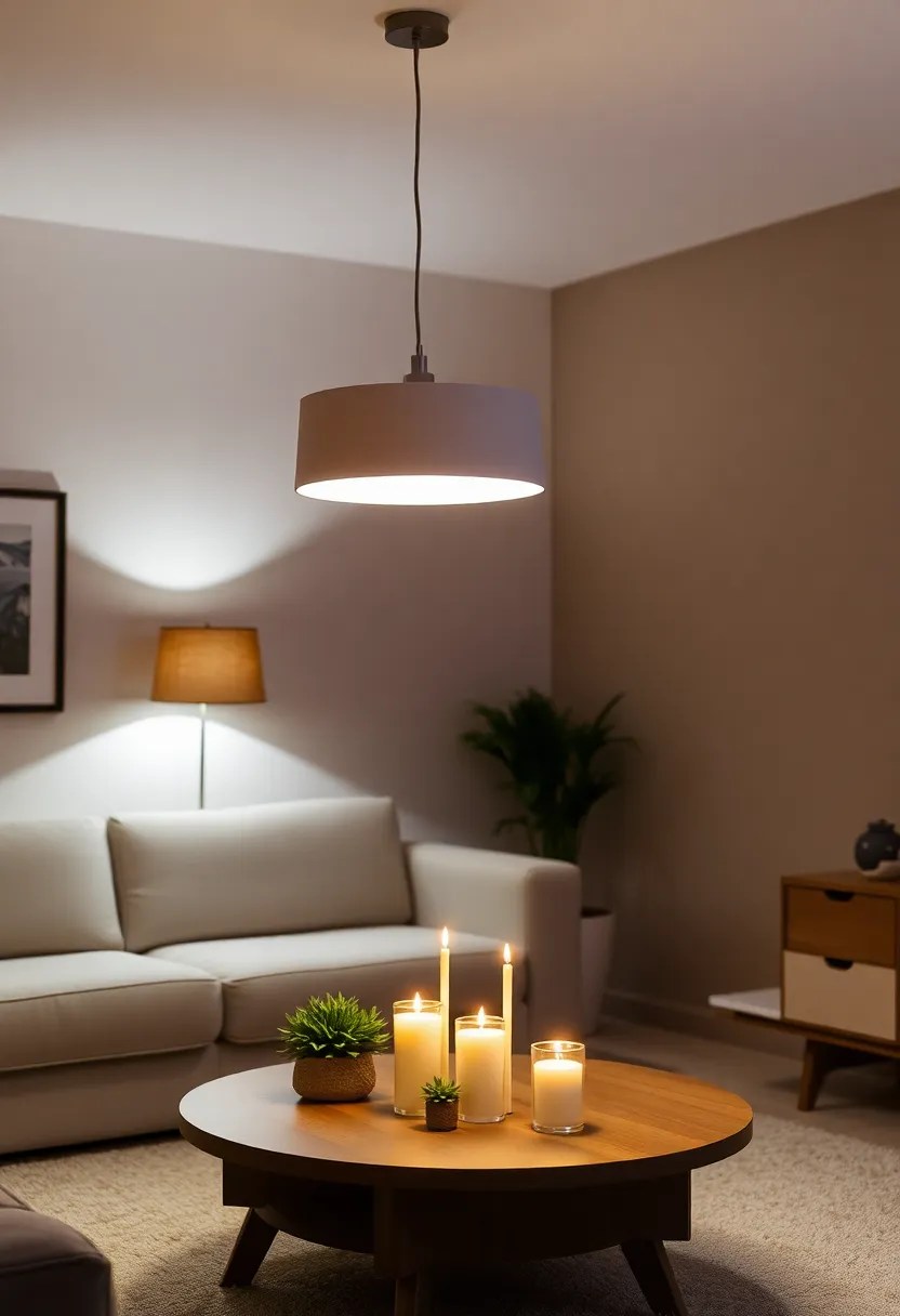 20 Minimalist Home Decor Ideas That Will Transform Your Space (You Won't Believe #12!) - 13. Layered Lighting