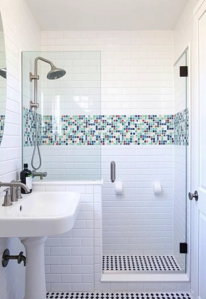 20 Stunning Bathroom Makeover Ideas That'll Transform Your Space on a Budget! - 10. Install New Tile Accents