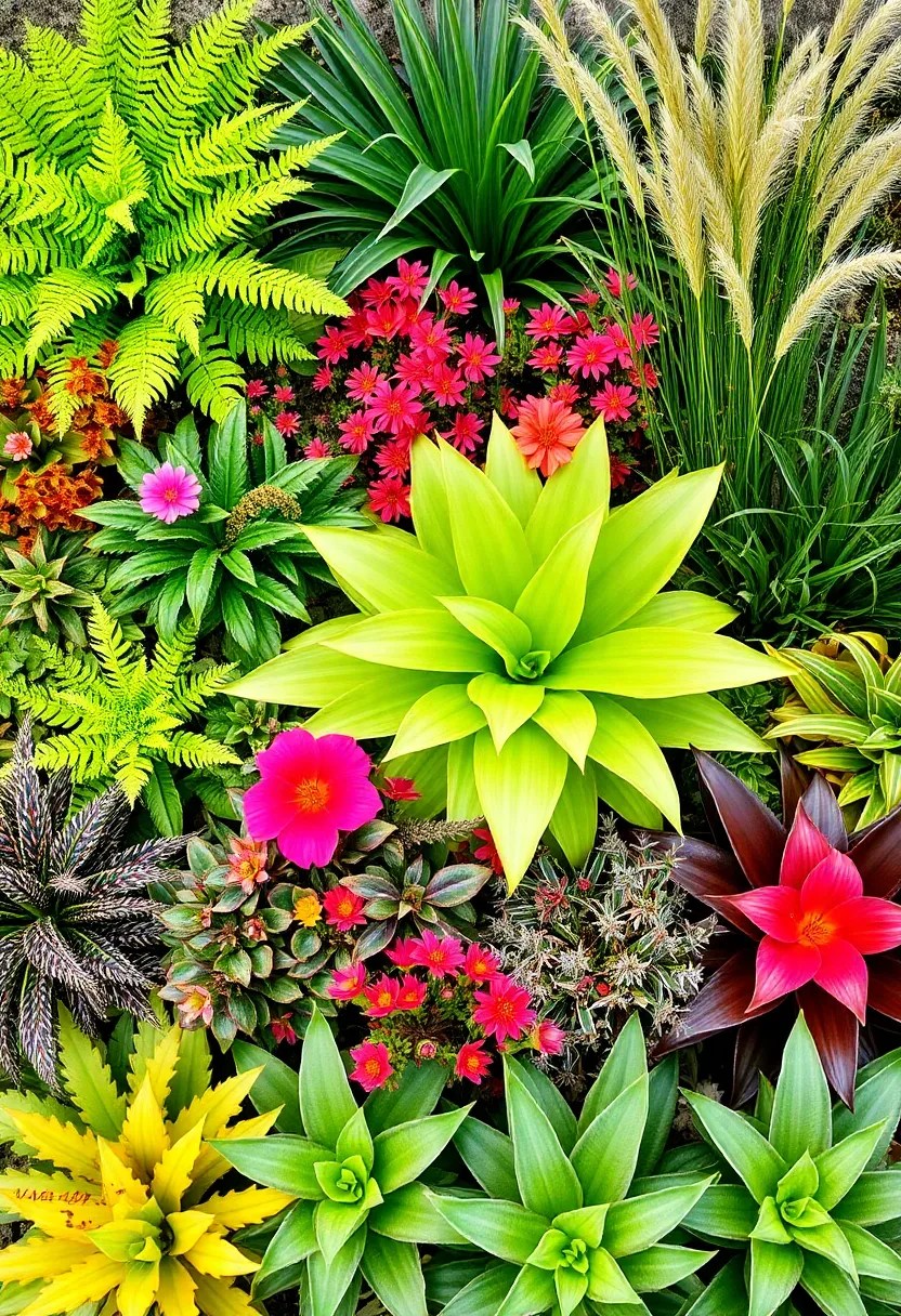 Unlock the Secrets of Eco-Friendly Design with Roberto Burle Marx's Native Plants! - Colorful Plant Combinations
