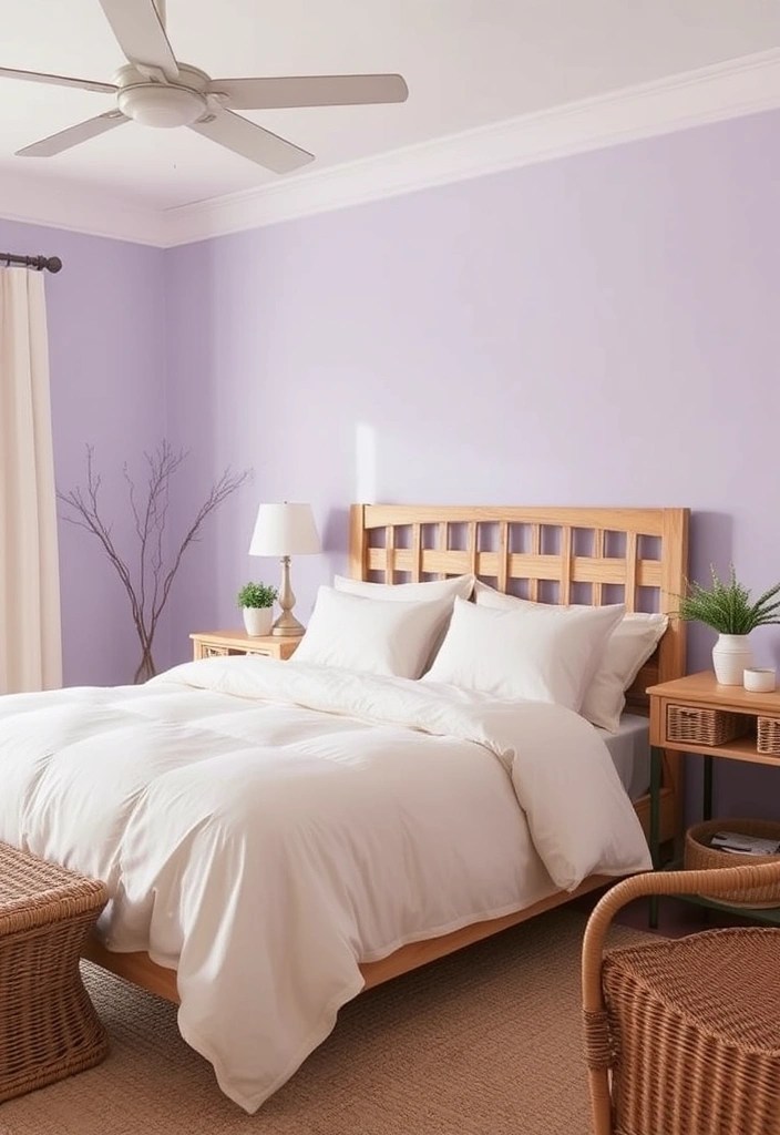 16 Coastal Color Schemes That Will Transform Your Home into a Serene Seaside Retreat! - 11. Lavender Coast: Soft Lavenders and Creams