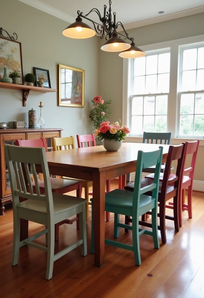 19 Amazing Home Transformations with Flea Market Finds (You Have to See #4!) - 2. Refurbished Dining Chairs