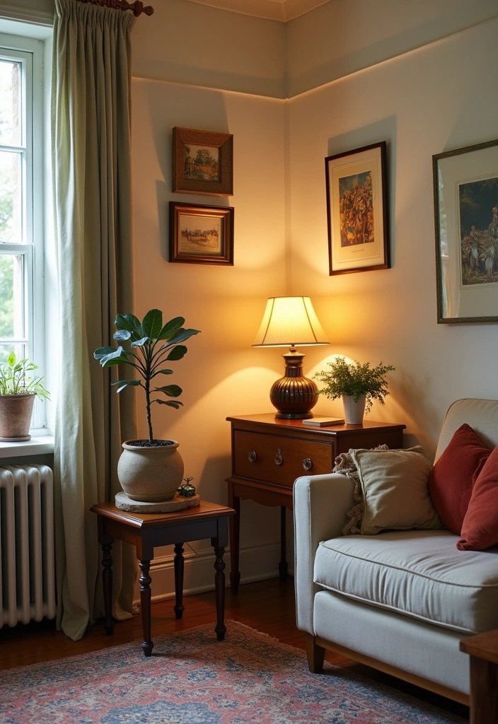 20 Midcentury Modern Living Room Ideas That'll Make You Say 'Wow!' - 17. Vintage Finds