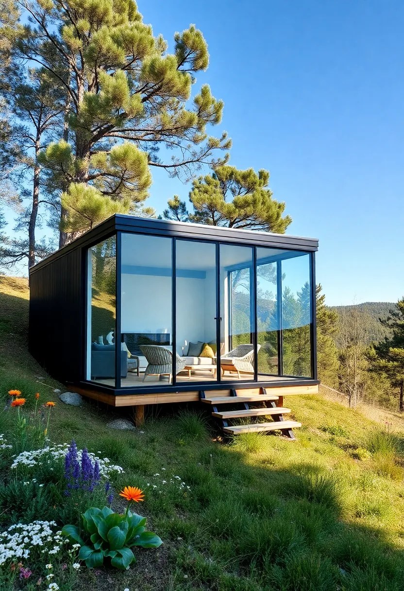 21 Minimalist Cabin Designs That Redefine Modern Architecture (You Won't Believe #5!) - 1. The Glass Box Cabin