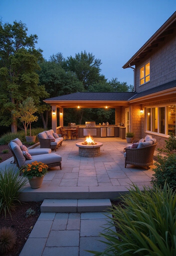 10 Stunning Beach House Layouts That'll Make You Want to Move to the Coast! - 10. Outdoor Entertainment Spaces