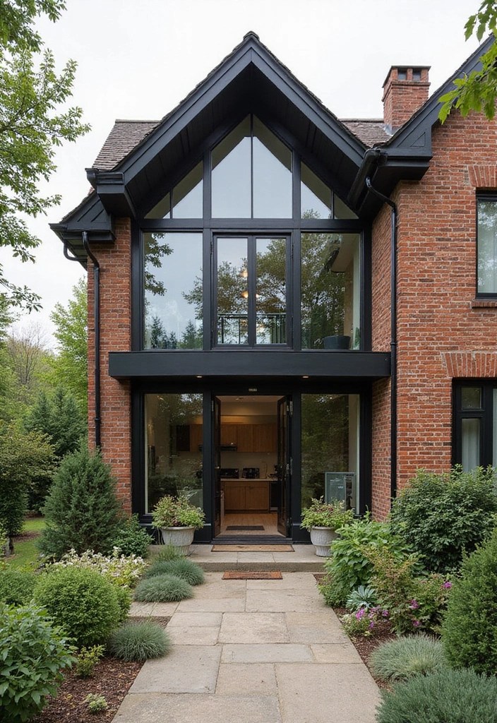 12 Stunning Modern Facade Designs That Will Make Your Neighbors Jealous! - 11. Classic Meets Modern