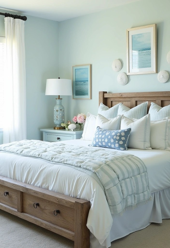 15 Dreamy Castlecore Bedrooms Straight Out of a Fairy Tale (You Won't Believe #7!) - 13. Coastal Castle Retreat