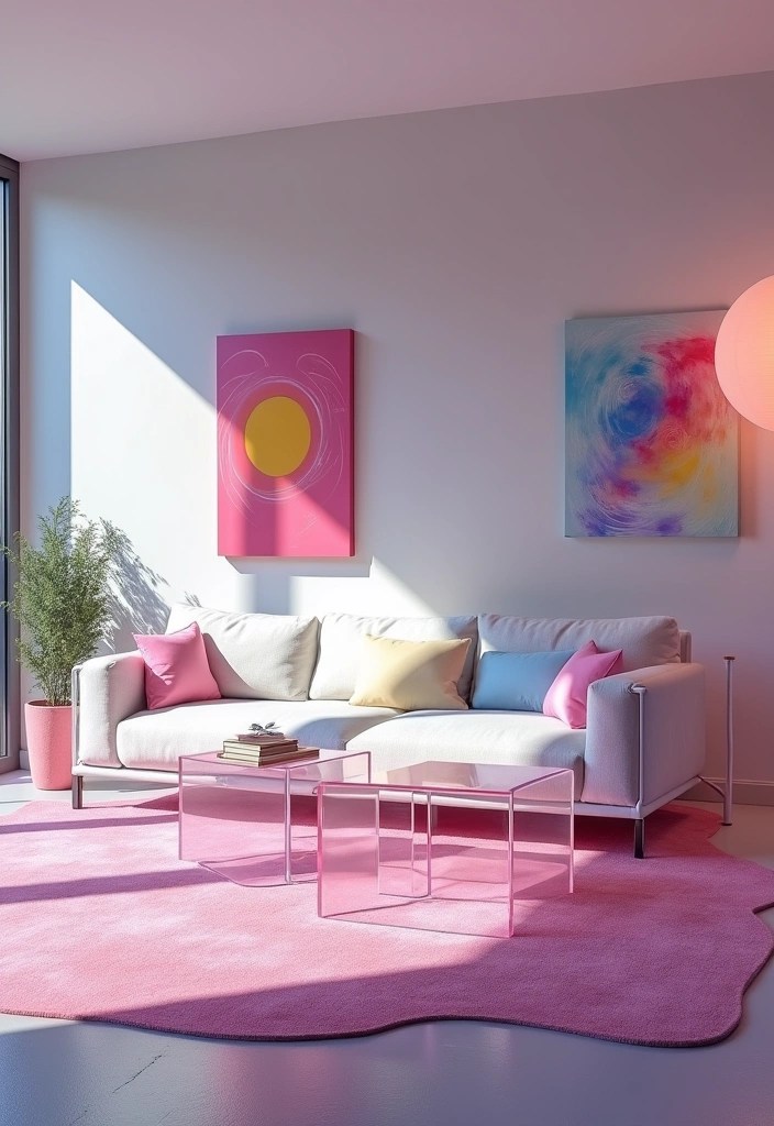 15 Mind-Bending Modern Surrealism Living Room Ideas That'll Leave You Speechless! - 1. Floating Furniture