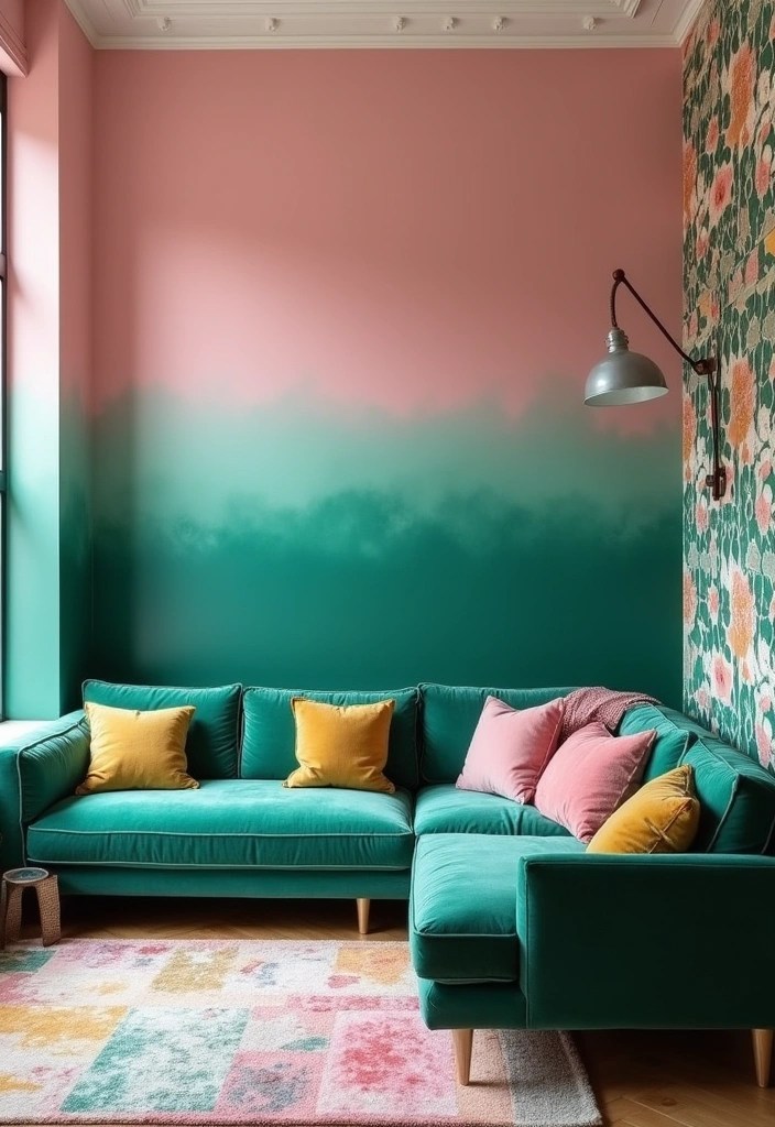 15 Mind-Bending Modern Surrealism Living Room Ideas That'll Leave You Speechless! - 2. Dreamy Color Palettes