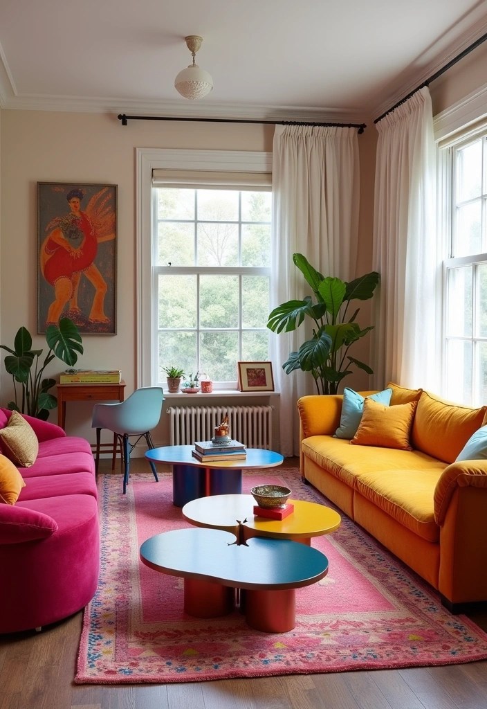 15 Mind-Bending Modern Surrealism Living Room Ideas That'll Leave You Speechless! - 7. Unexpected Furniture Shapes