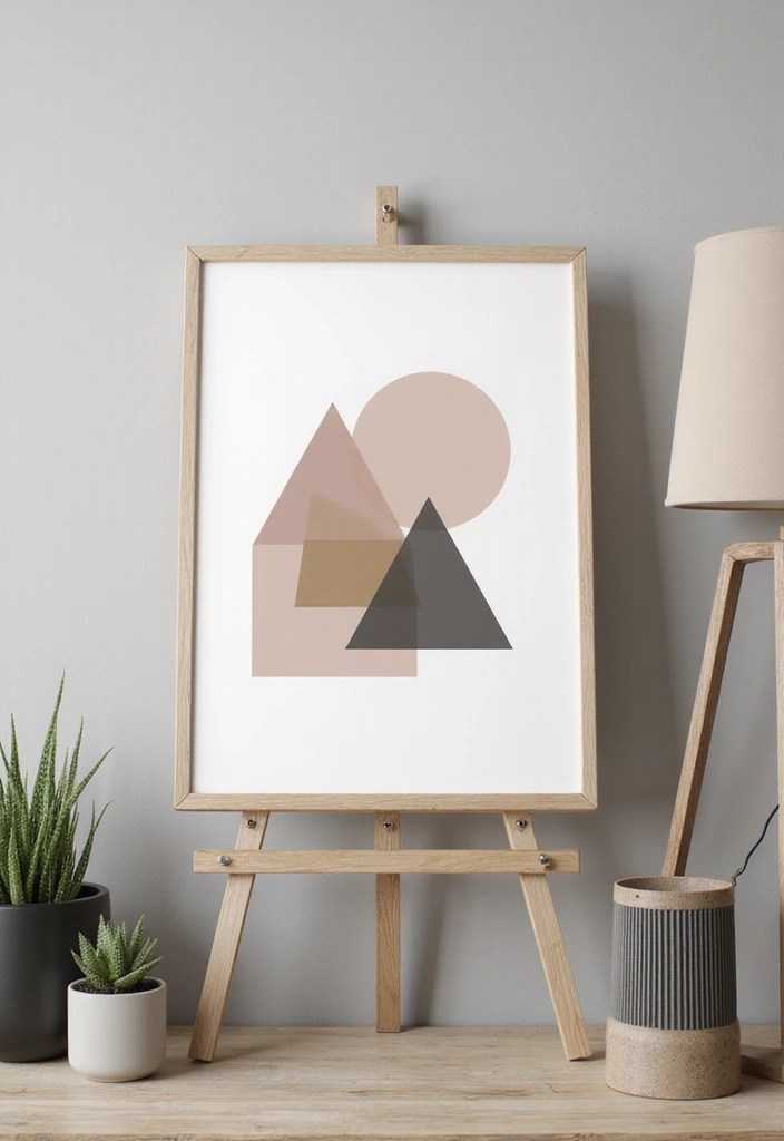 16 Minimalist Posters That'll Make Your Space Feel Effortlessly Chic (Warning: #3 Is a Must-See!) - 1. Geometric Wonders
