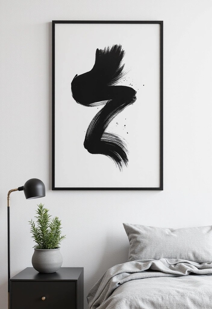 16 Minimalist Posters That'll Make Your Space Feel Effortlessly Chic (Warning: #3 Is a Must-See!) - 5. Monochrome Simplicity