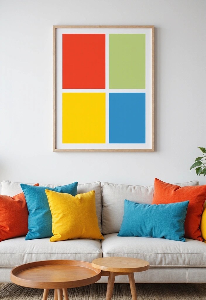 16 Minimalist Posters That'll Make Your Space Feel Effortlessly Chic (Warning: #3 Is a Must-See!) - 7. Color Block Chic