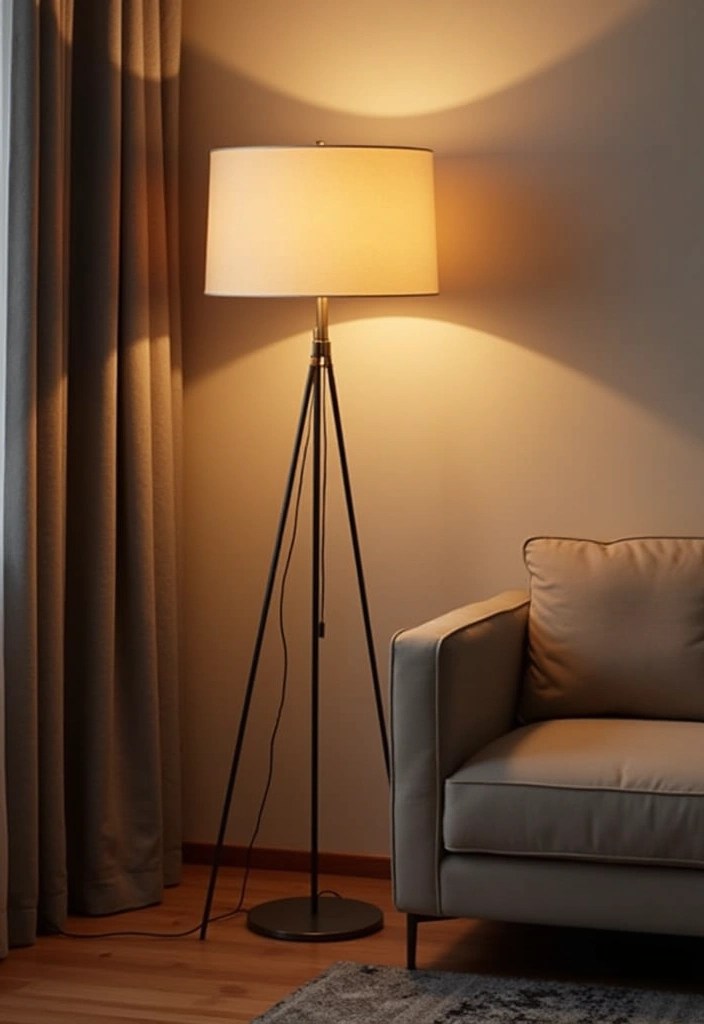 18 Minimalist Terra Futura Furniture Ideas That Bring Simplicity and Elegance to Any Room! - 14. The Elegant Floor Lamp