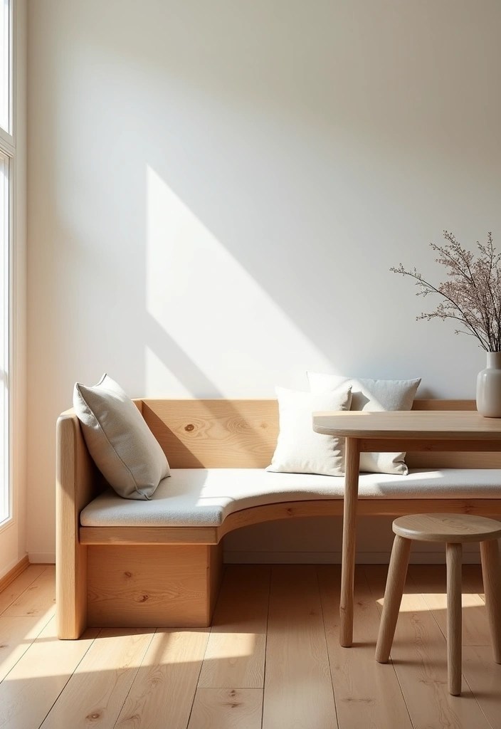 18 Minimalist Terra Futura Furniture Ideas That Bring Simplicity and Elegance to Any Room! - 15. The Simplistic Dining Bench