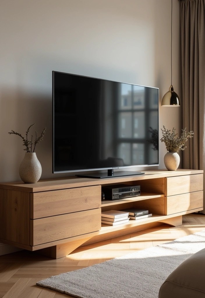 18 Minimalist Terra Futura Furniture Ideas That Bring Simplicity and Elegance to Any Room! - 18. The Minimalist Media Unit