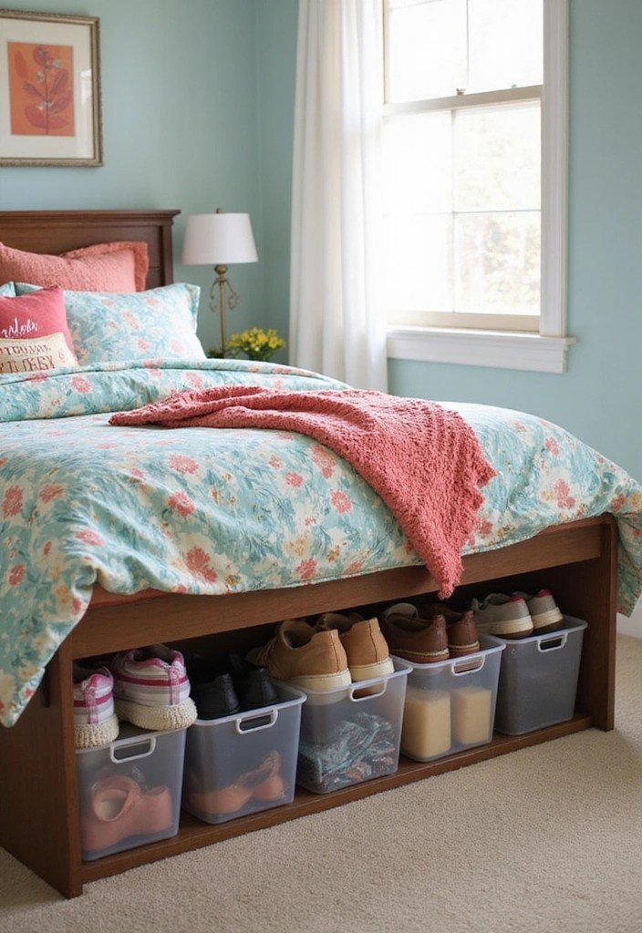 10 Clever Storage Hacks for Small Apartments You’ll Wish You Knew Sooner! - 3. Under-Bed Storage: A Hidden Treasure