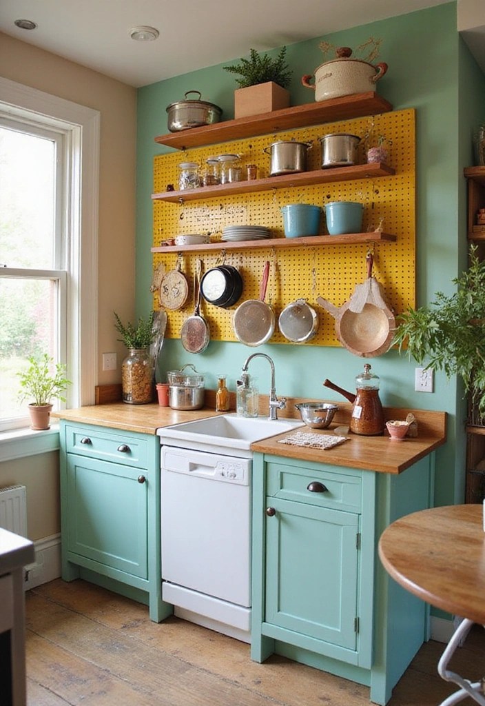 10 Clever Storage Hacks for Small Apartments You’ll Wish You Knew Sooner! - 4. Pegboards: Organize with Style