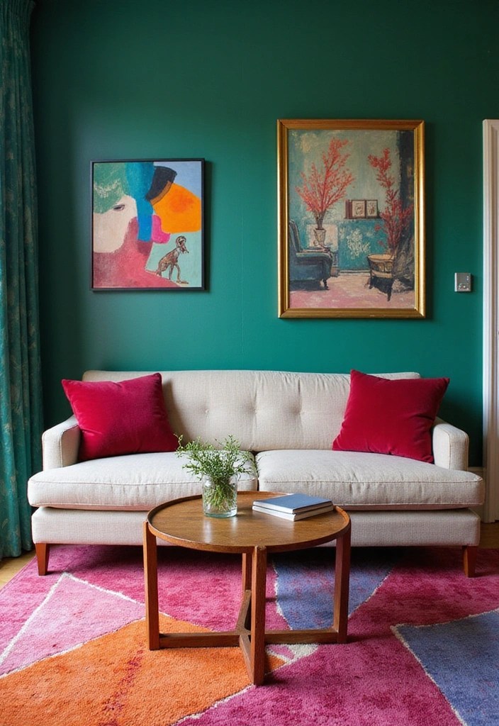 10 Must-Know Interior Design Trends for 2025 That Will Transform Your Home! - 2. Vibrant Color Palettes