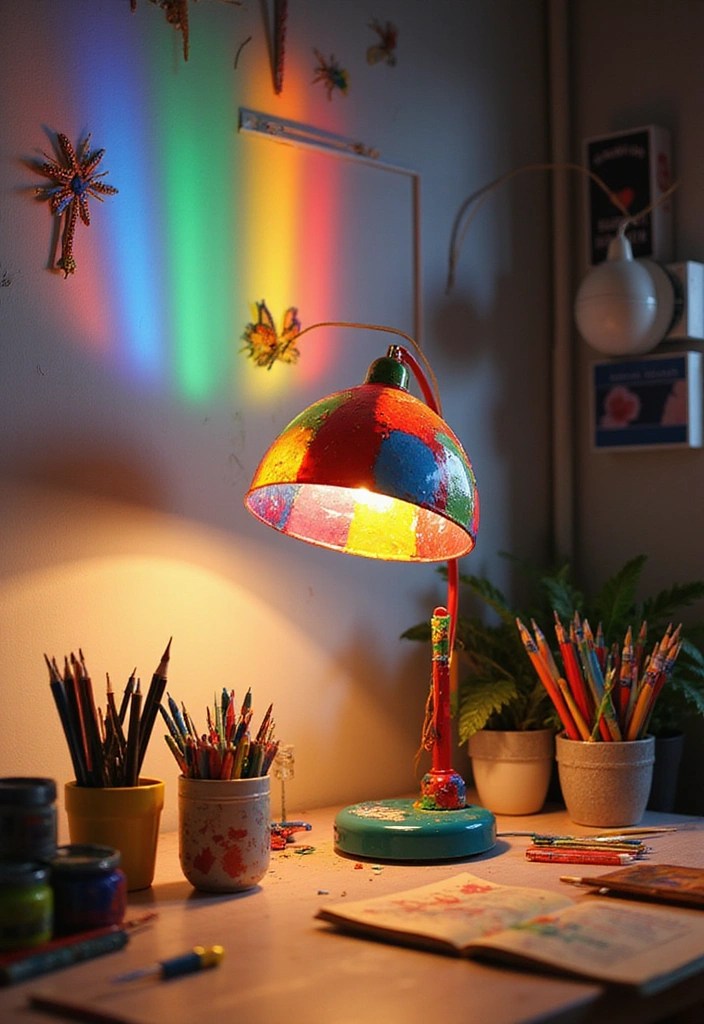 15 Sculptural Lighting Designs That Will Transform Your Space into a Gallery! - 8. Colorful Illumination: Light Up Your World