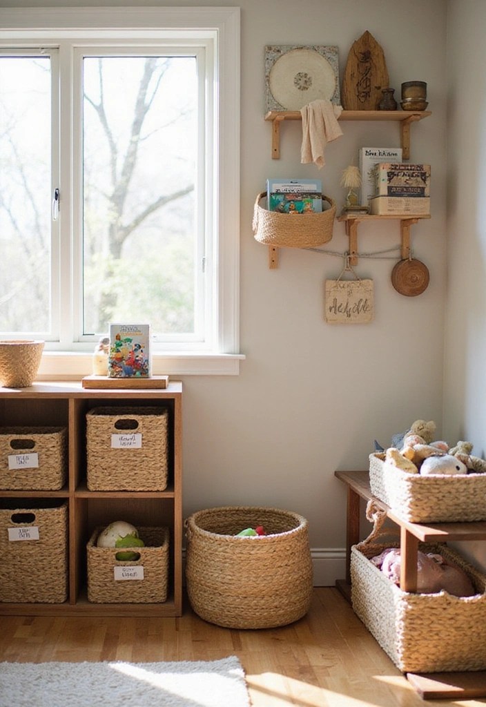 16 Eco-Friendly Nursery Ideas That Are Good for Your Baby and the Planet (You’ll Love #3!) - 13. Sustainable Storage Solutions