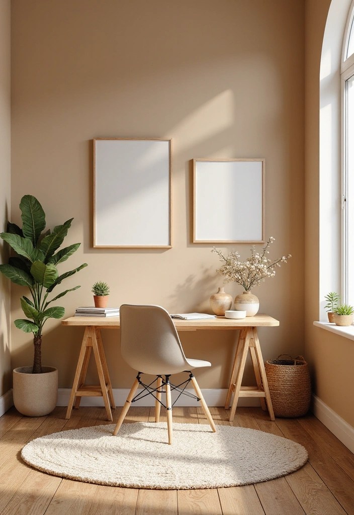 16 Warm Neutrals for Your Home Office That Boost Focus and Productivity (Tip #3 is a Game Changer!) - 9. Biscotti: A Sweet Neutral