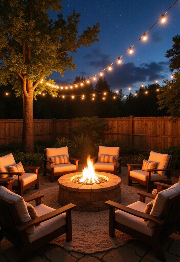 18 Backyard Transformations That'll Make You Say 'Why Did I Wait to Create a Cozy Outdoor Living Room?' - 6. Cozy Fire Pit Lounge