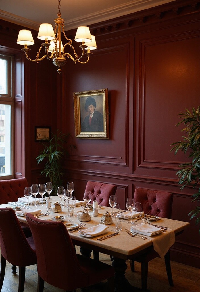 7 Bold Color Trends for 2025 That Will Revitalize Your Home Decor! - 6. Rich Burgundy