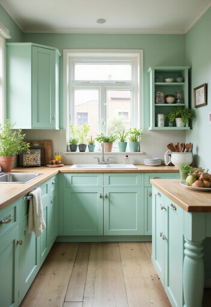 7 Bold Color Trends for 2025 That Will Revitalize Your Home Decor! - 7. Cool Mint Green